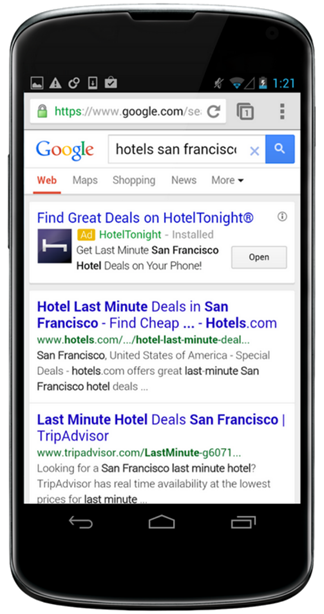 Landing page shown on a mobile phone — form visible above the fold